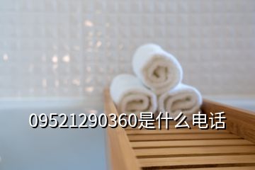 09521290360是什么电话