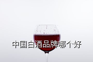 中国白酒品牌哪个好