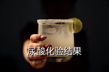 尿酸化验结果