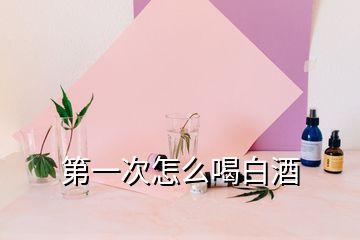 第一次怎么喝白酒