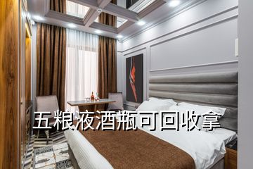 五粮液酒瓶可回收拿