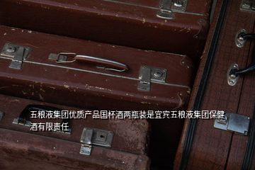 五粮液集团优质产品国杯酒两瓶装是宜宾五粮液集团保健酒有限责任