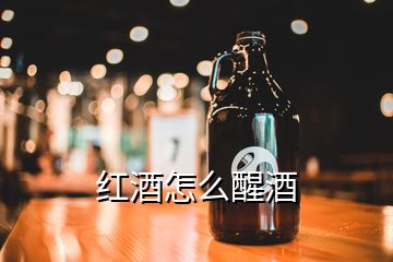 红酒怎么醒酒