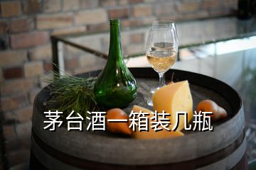 茅台酒一箱装几瓶