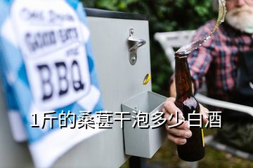 1斤的桑葚干泡多少白酒