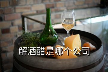 解酒醋是哪个公司