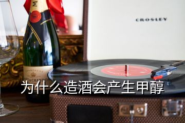 为什么造酒会产生甲醇