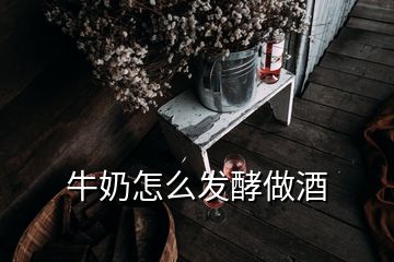 牛奶怎么发酵做酒