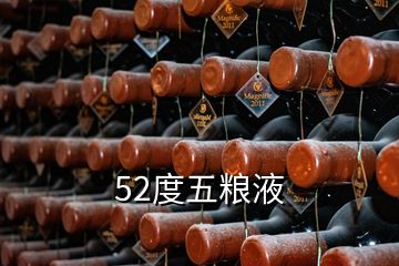 52度五粮液