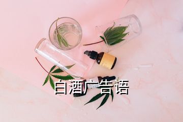 白酒广告语