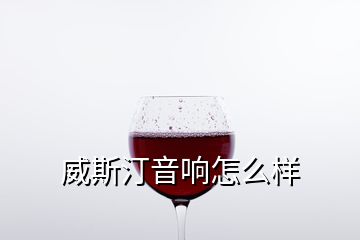 威斯汀音响怎么样