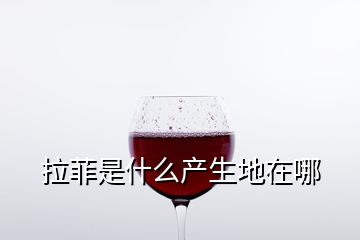 拉菲是什么产生地在哪