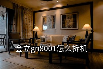 金立gn8001怎么拆机