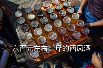 六百元左右一斤的西凤酒