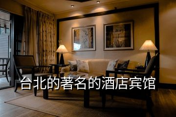 台北的著名的酒店宾馆