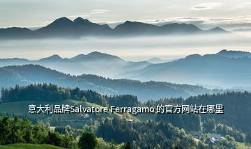 意大利品牌Salvatore Ferragamo 的官方网站在哪里