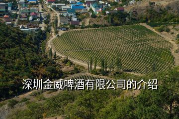 深圳金威啤酒有限公司的介绍