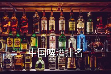 中国啤酒排名