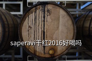 saperavi干红2016好喝吗