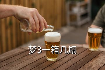 梦3一箱几瓶