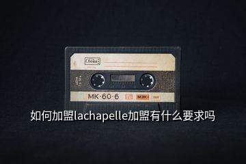 如何加盟lachapelle加盟有什么要求吗