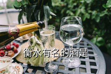 衡水有名的酒是