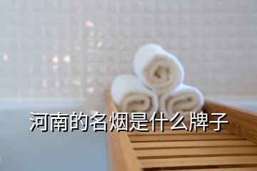 河南的名烟是什么牌子