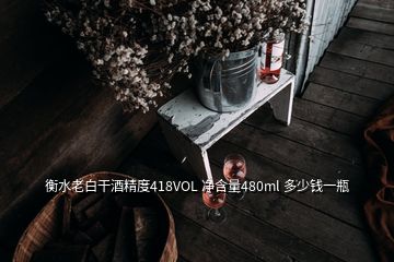 衡水老白干酒精度418VOL 净含量480ml 多少钱一瓶