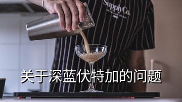 关于深蓝伏特加的问题