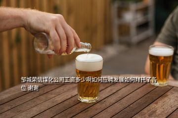 邹城荣信煤化公司工资多少啊如何应聘发展如何拜托了各位 谢谢