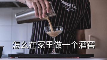 怎么在家里做一个酒窖