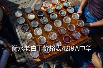 衡水老白干价格表42度A中华