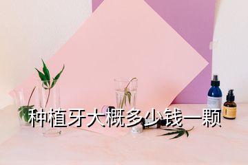 种植牙大概多少钱一颗