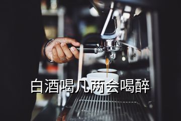 白酒喝几两会喝醉