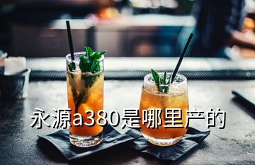 永源a380是哪里产的