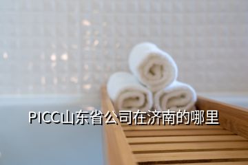 PICC山东省公司在济南的哪里