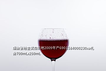 烟台张裕金奖白兰地2009年产6901584000230xa礼合700mLx250mL