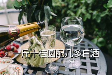 一斤十桂圆配几多白酒