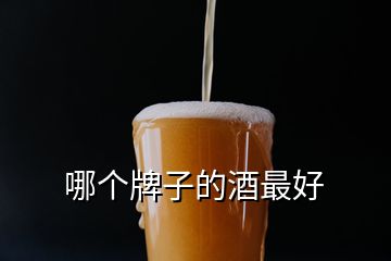 哪个牌子的酒最好