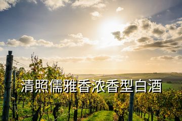 清照儒雅香浓香型白酒