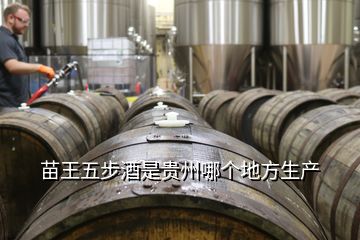 苗王五步酒是贵州哪个地方生产