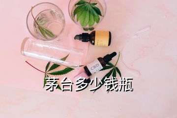 茅台多少钱瓶