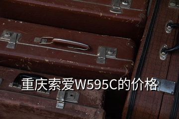 重庆索爱W595C的价格