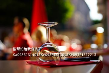 谁帮忙给我查询下Ka09361314013KA09361313613KA09361312213