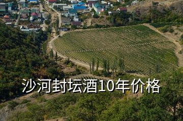 沙河封坛酒10年价格