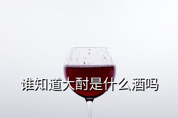 谁知道大酎是什么酒吗