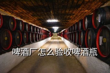 啤酒厂怎么验收啤酒瓶