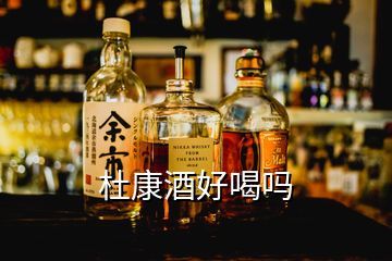 杜康酒好喝吗