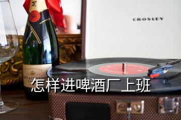 怎样进啤酒厂上班