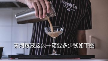 宋河粮液这么一箱要多少钱如下图